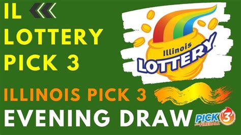 chicago lottery pick 3|Illinois (IL) Pick 3 Lottery Results and Game Details.